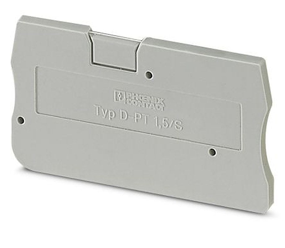 Phoenix Contact End Cover for Use with DIN Rail Terminal Blocks
