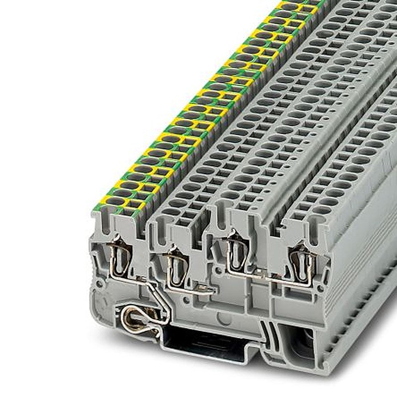 Phoenix Contact 3209044 Terminal Block Grey, 2.5mm², 4-Level, Spring Cage