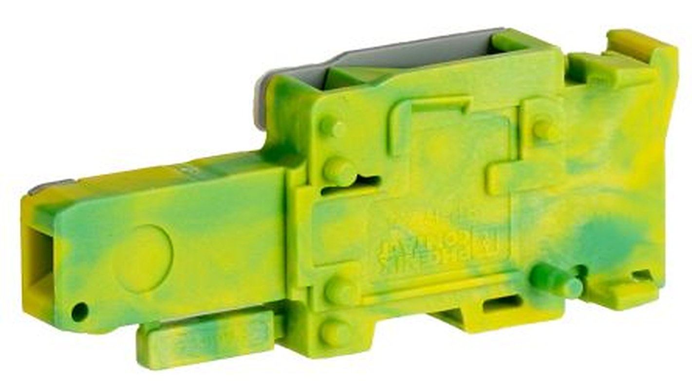 Phoenix Contact 3210143 Combi Plug Green, Yellow, 4mm², 1-Level, Push-in