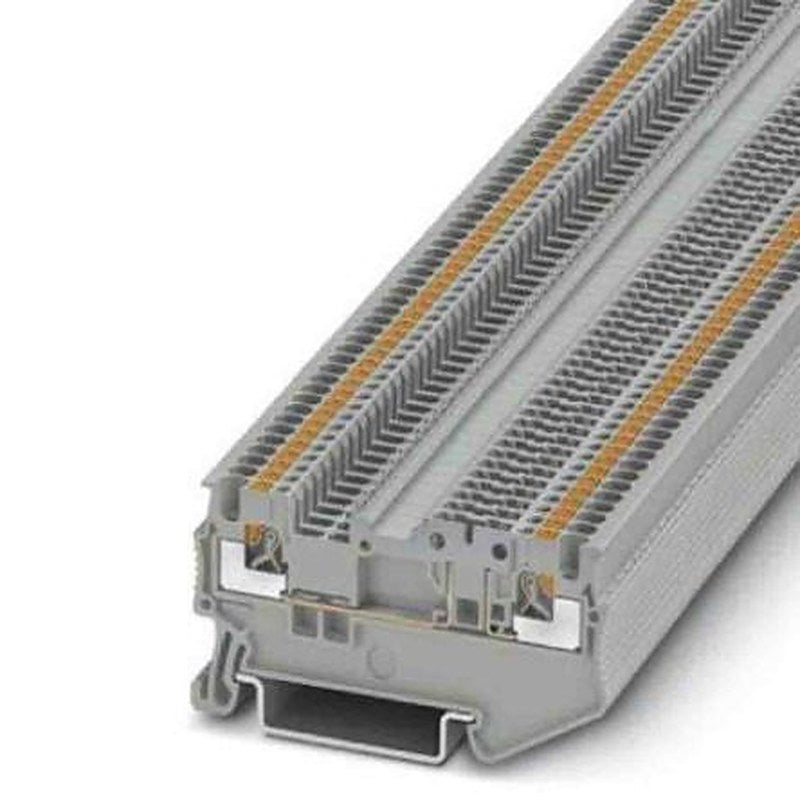 Phoenix Contact 3210306 PT Series Disconnect Terminal Block Grey, 0.14mm², 1.5 mm², 1-Level, Push-in