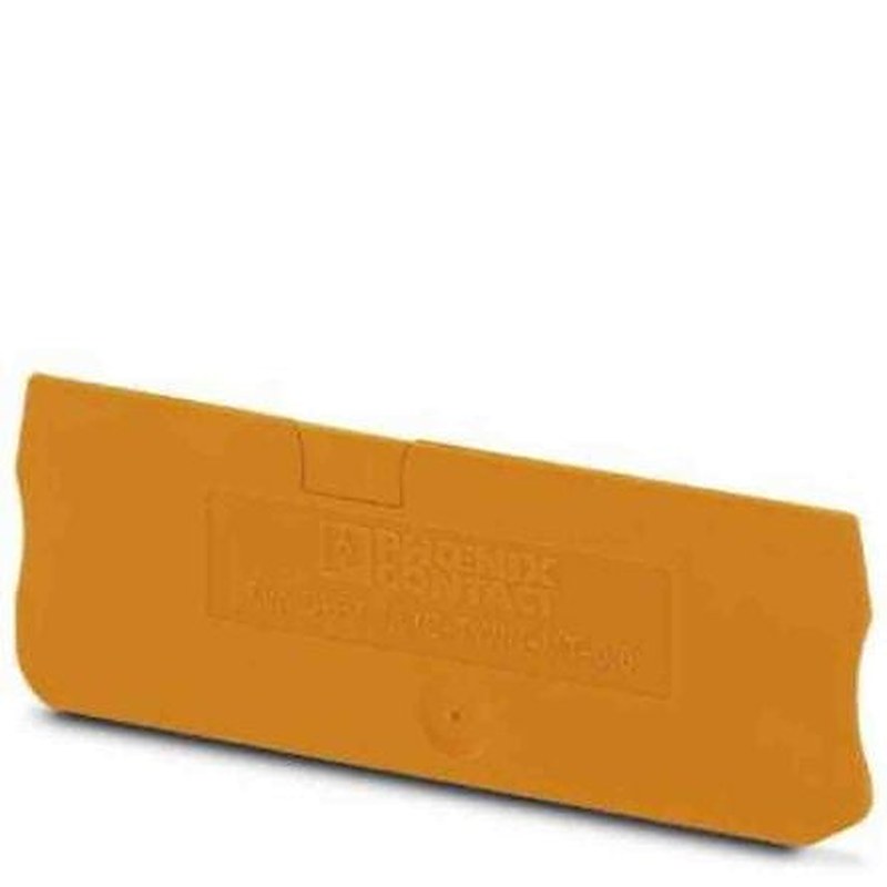 Phoenix Contact End Cover for Use with DIN Rail Terminal Blocks