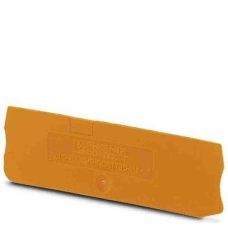 Phoenix Contact End Cover for Use with DIN Rail Terminal Blocks