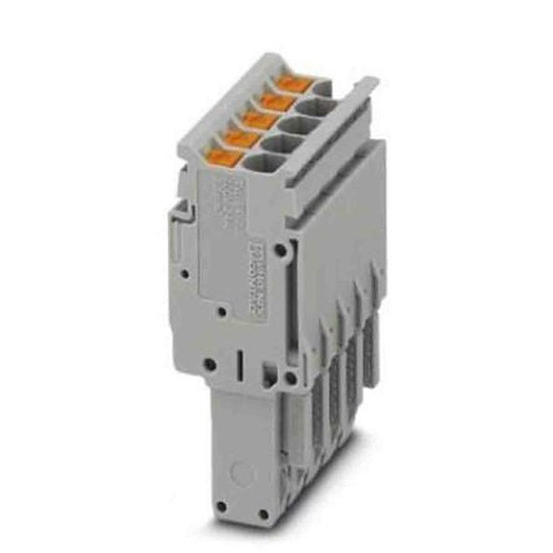 Phoenix Contact Combi Pluggable Solutions Series Pluggable Terminal Block, 5-Contact, 5.2 mm Pitch, 1 Row, 3211284