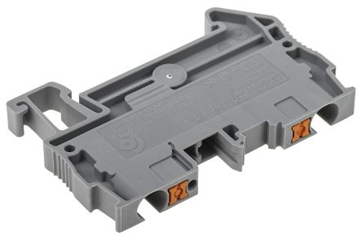 Phoenix Contact 3211757 PT 4 Series Feed Through Terminal Block Grey, 0.2mm², 6 mm², 1-Level, Push-in, ATEX