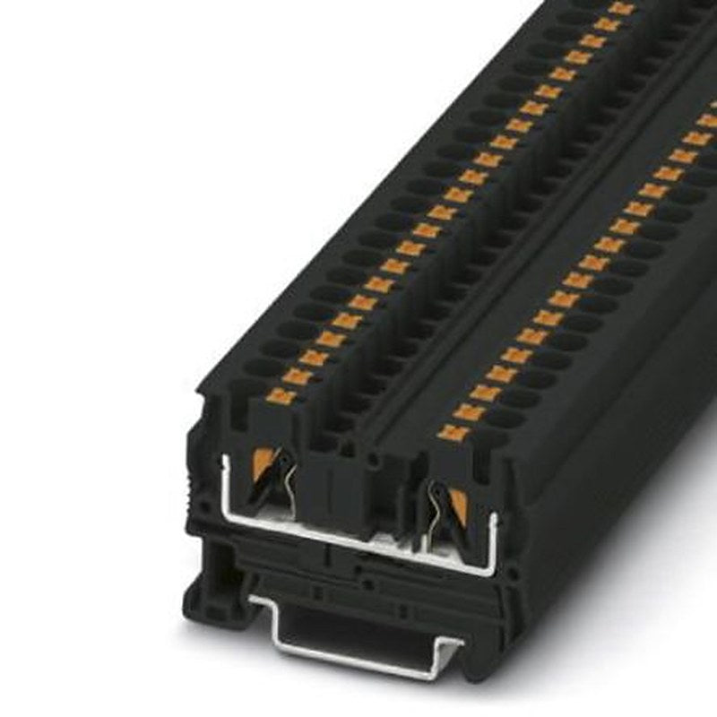 Phoenix Contact PT 4 BK Series Feed Through Terminal Block Push-in