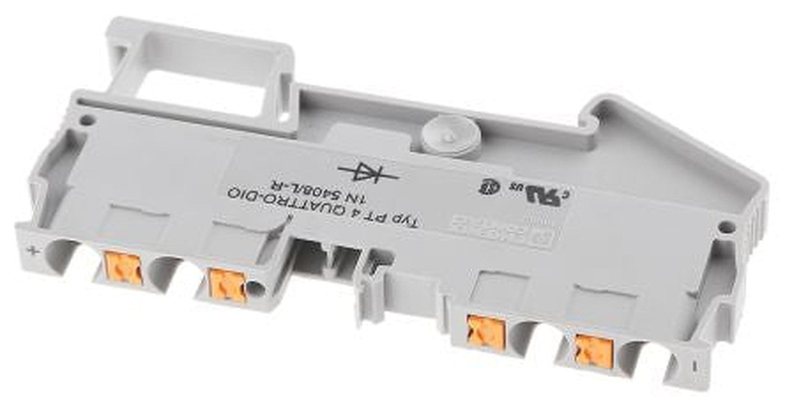 Phoenix Contact PT 4-QUATTRO-DIO 1N 5408/L-R Series Component Terminal Block Push-in