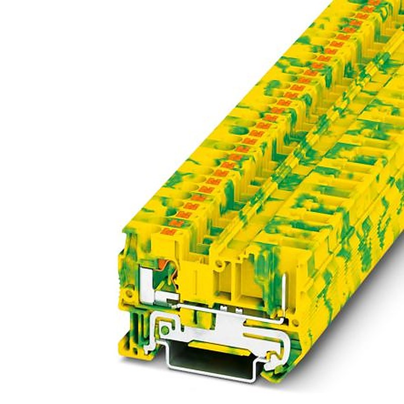 Phoenix Contact PT 4/1P-PE Series Earth Terminal Block Push-in