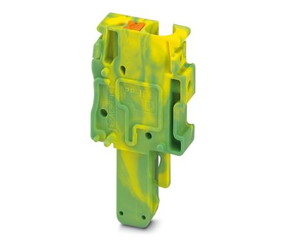 Phoenix Contact PP-H 4/1-R GNYE Series Pluggable Terminal Block, 32A