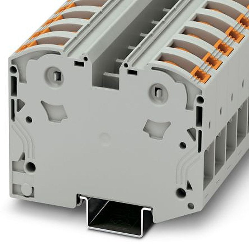 Phoenix Contact 3212064 PTPOWER 35 Series Component Terminal Block Grey, 35mm², 1-Level, Screw, IECEx/ATEX