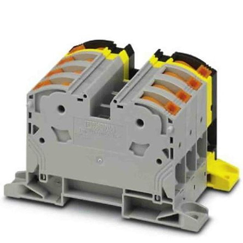 Phoenix Contact 3212075 PTPOWER Series High Current Connector Grey, 35mm², 1-Level, Screw