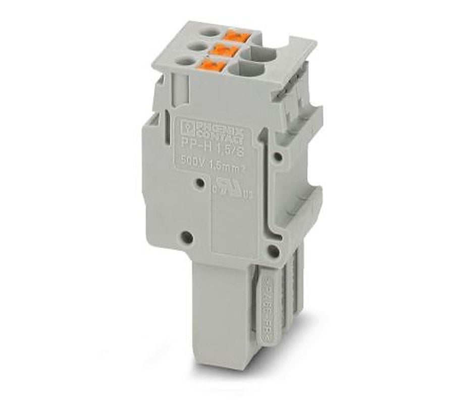 Phoenix Contact PP-H 1 Series Pluggable Terminal Block, 3212523