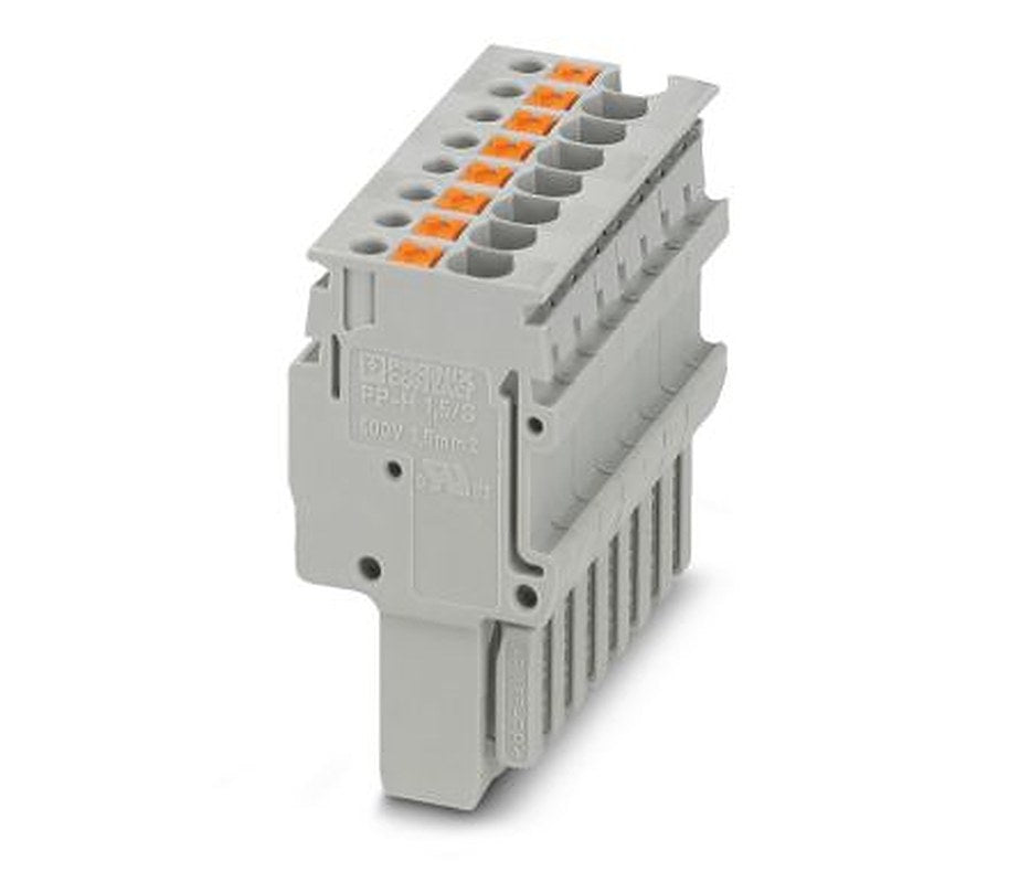 Phoenix Contact PP-H 1.5/S/8 Series Pluggable Terminal Block, 17.5A