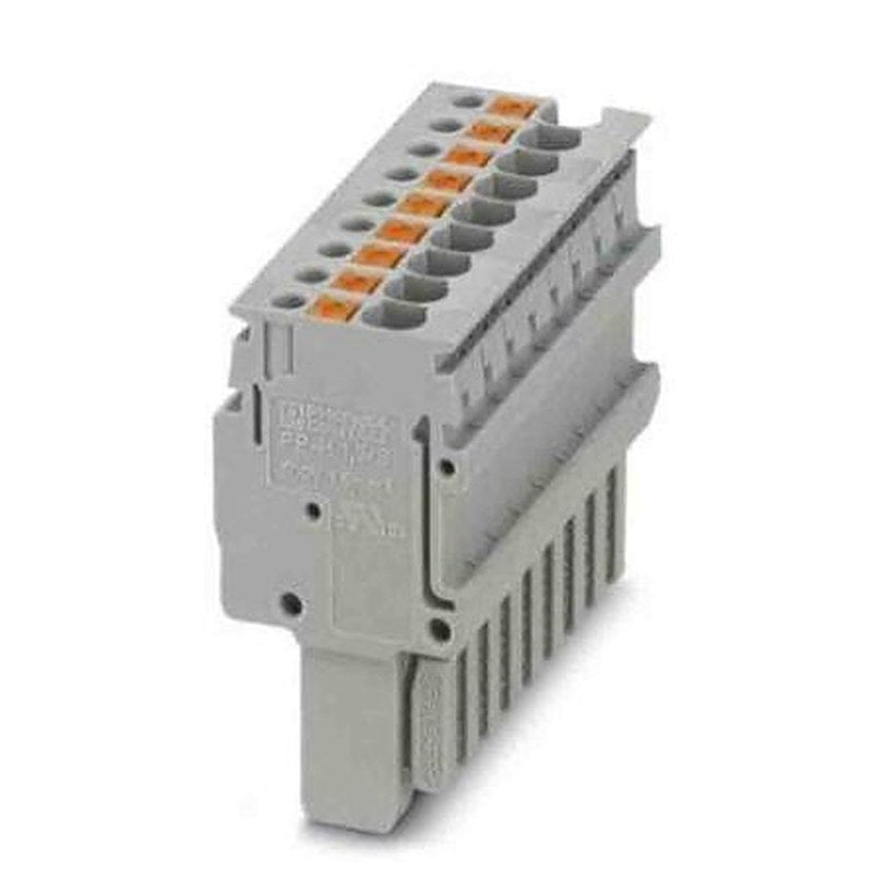 Phoenix Contact Combi Pluggable Solutions Series Pluggable Terminal Block, 9-Contact, 3.5 mm Pitch, 1 Row, 3212581