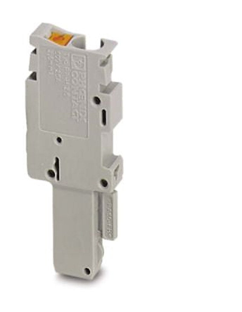 Phoenix Contact PP-H 1.5/S/1-M Series Pluggable Terminal Block, 1-Contact, 3.5 mm Pitch, 1 Row, 3212688