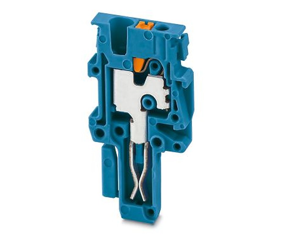 Phoenix Contact PP-H 1.5/S/1-M BU Series Pluggable Terminal Block, 17.5A