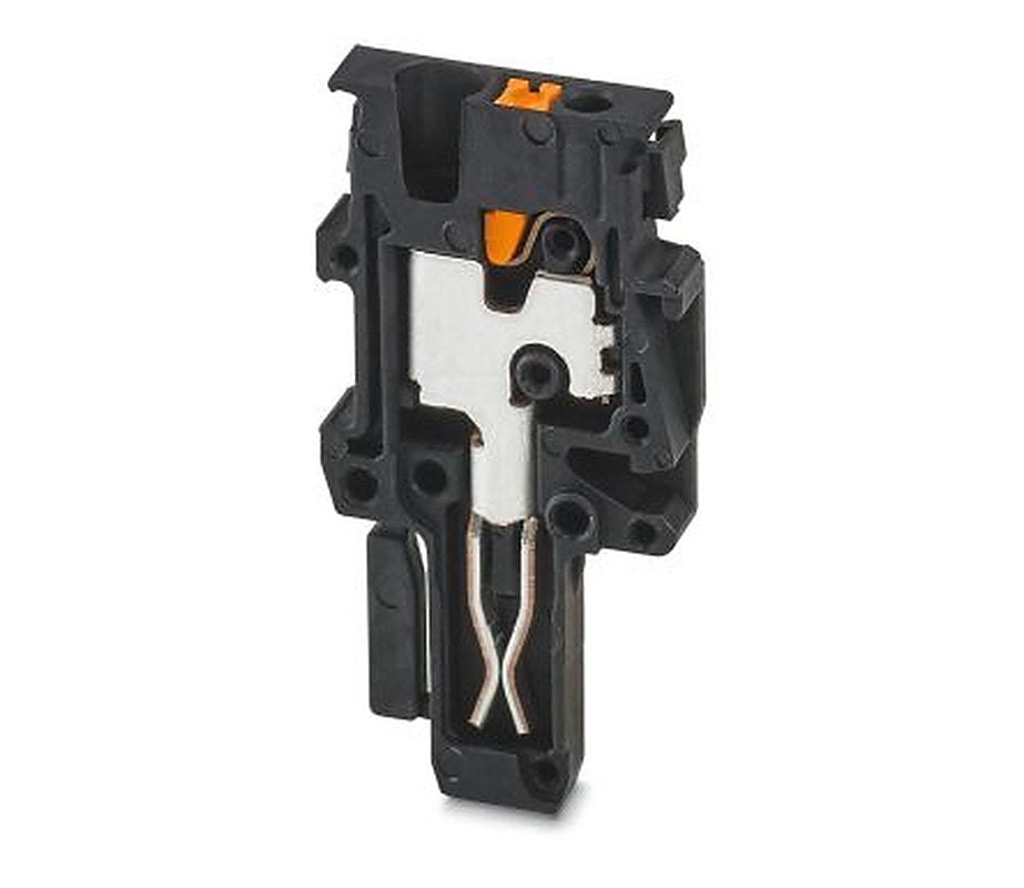 Phoenix Contact PP-H 1.5/S/1-M BK Series Pluggable Terminal Block, 1-Contact, 3.5 mm Pitch, 1 Row, 3212694