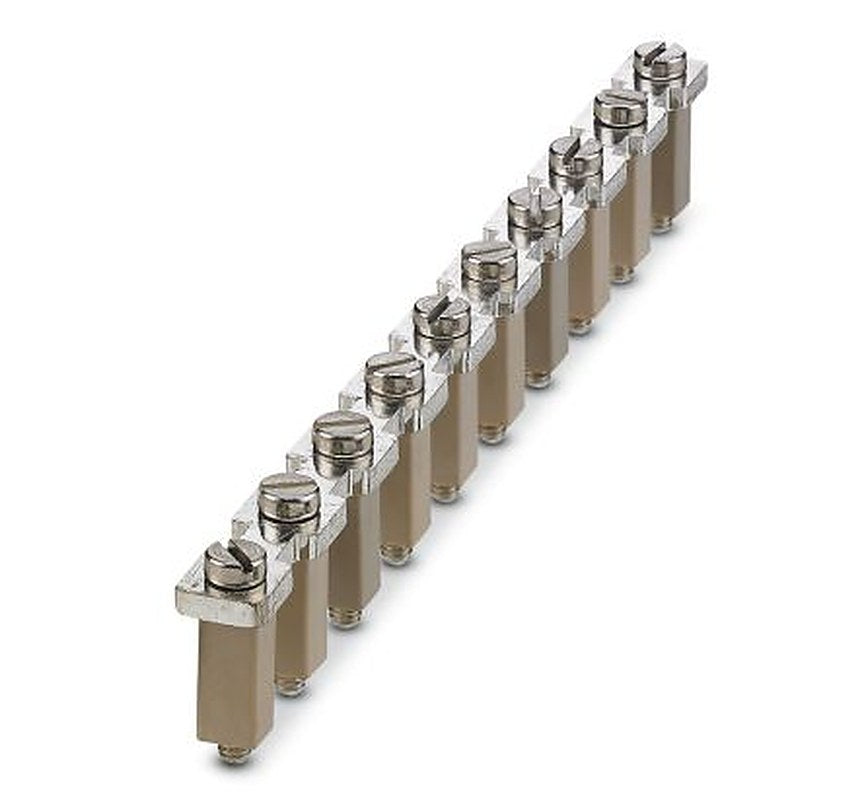 Phoenix Contact FB 10-17 ISO Series Screw Bridge for Use with DIN Rail Terminal Blocks