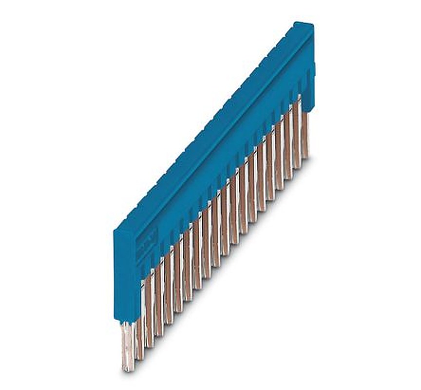 Phoenix Contact FBS 20-3.5 BU Series Jumper Bar for Use with Modular Terminal Block