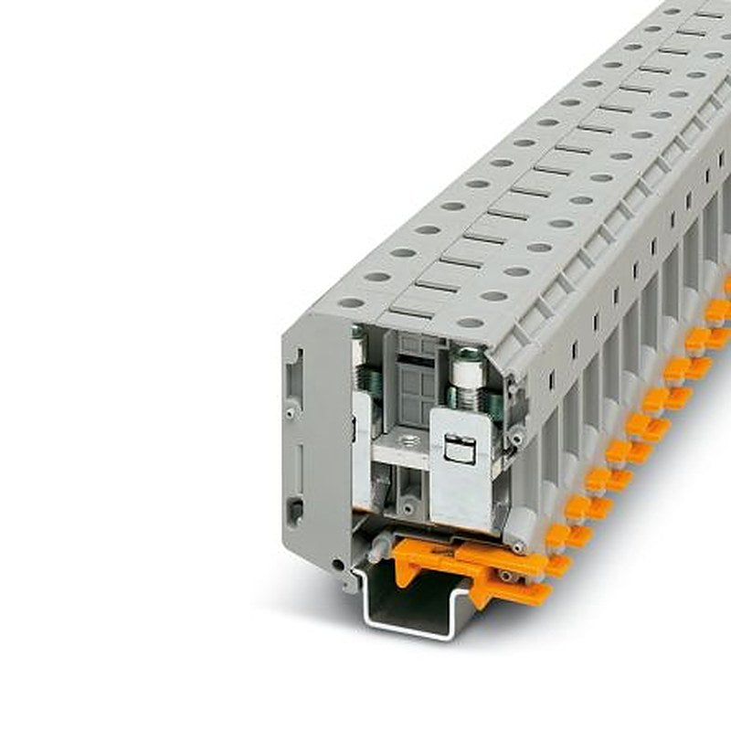 Phoenix Contact 3213140 UKH 70 Series High Current Connector Grey, 16mm², 95 mm², 1-Level, Screw, IECEx SEV 12.0008 U,