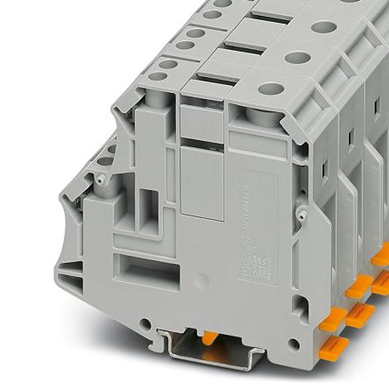 Phoenix Contact 3213142 UKH 70 Series DIN Rail Terminal Block Grey, 1.5mm², 16 mm², 1-Level, Screw