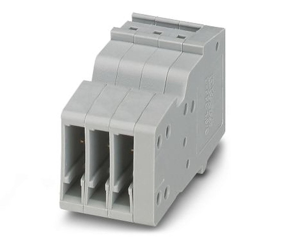 Phoenix Contact PPC 1.5/S/3 Series Pluggable Terminal Block, 17.5A