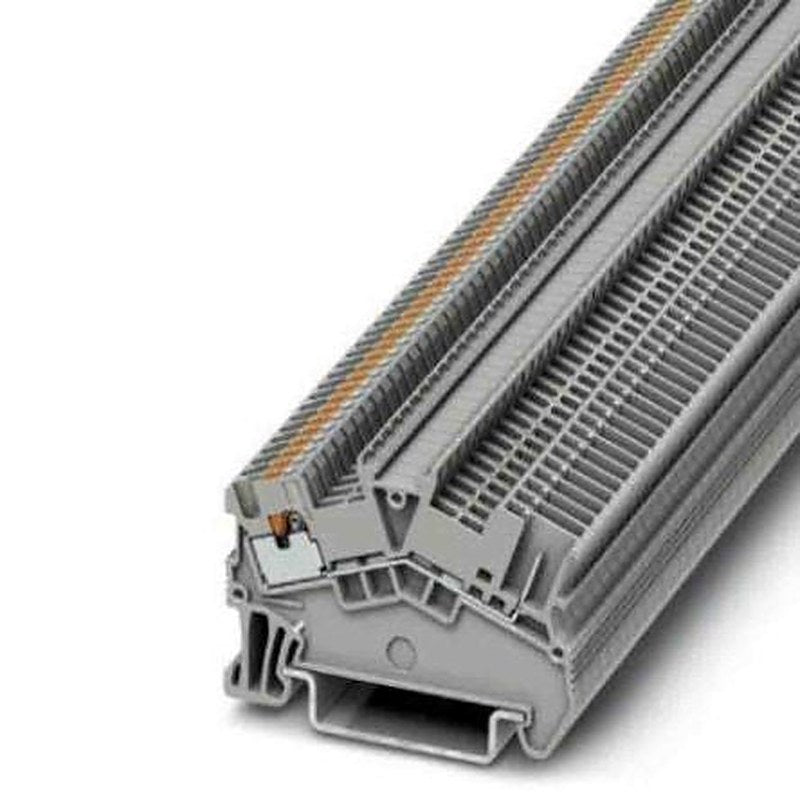 Phoenix Contact 3214453 Feed Through Terminal Block Grey, 0.14mm², 1.5 mm², 1-Level, Push-in