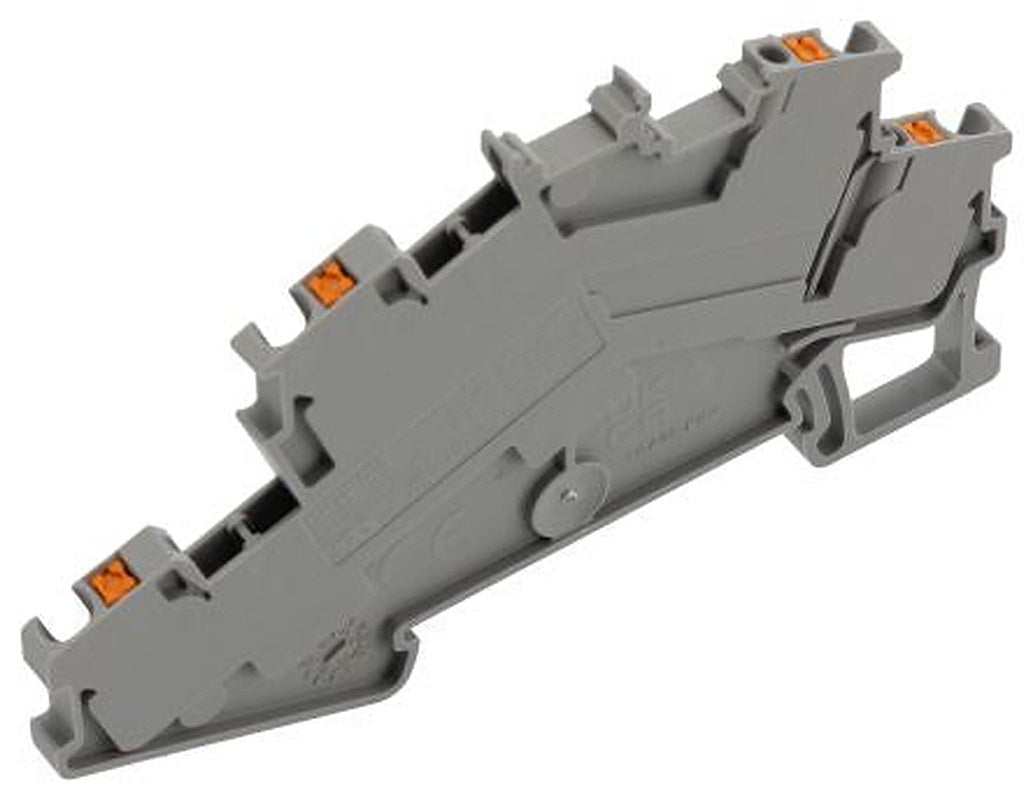 Phoenix Contact 3214657 PTTBS 1.5/S Series Double Level Terminal Block Grey, 0.14mm², 1.5 mm², 2-Level, Push-in
