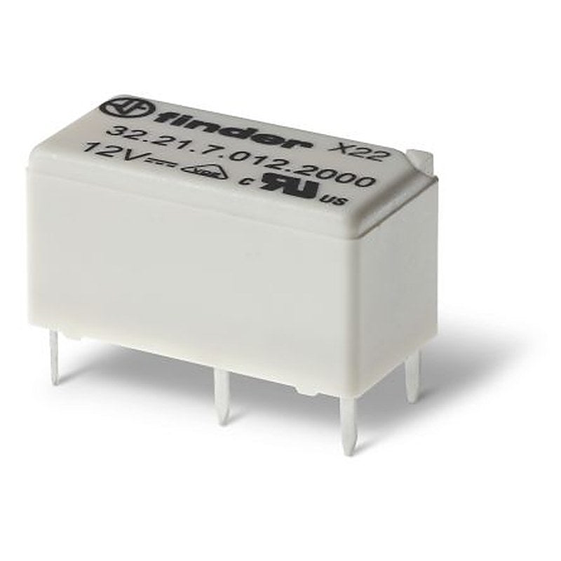 Finder PCB Relay, 12V dc Coil, 6A Switching Current, SPDT