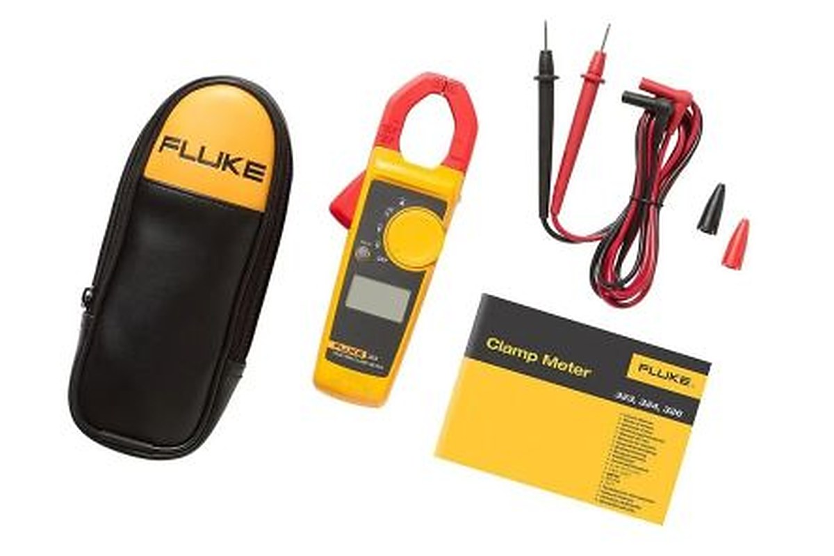 Fluke 323 Clamp Meter, 400 A dc 400 A 600 V dc 600 V ac CAT IV 300 V, CAT III 600 V