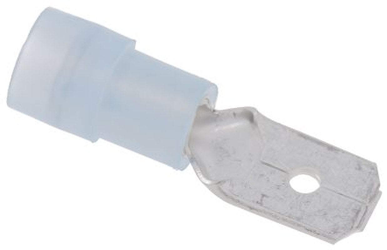 Phoenix Contact C-SCMI Blue Insulated Male Spade Connector, Crimp, 6.3 x 0.8 mm Tab Size