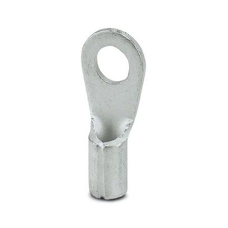 Phoenix Contact, C-RC Uninsulated Ring Terminal, M2.5 Stud Size 20 AWG 17 AWG Wire Size, Silver