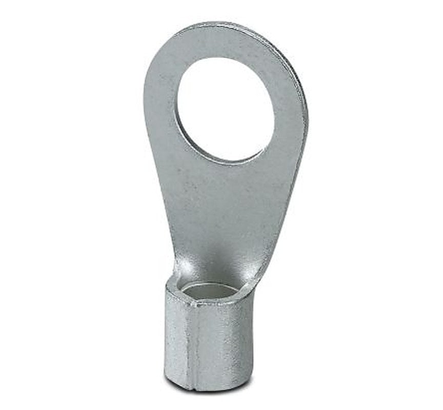 Phoenix Contact, C-RC 25/M12 Uninsulated Ring Terminal, M12 Stud Size, Silver