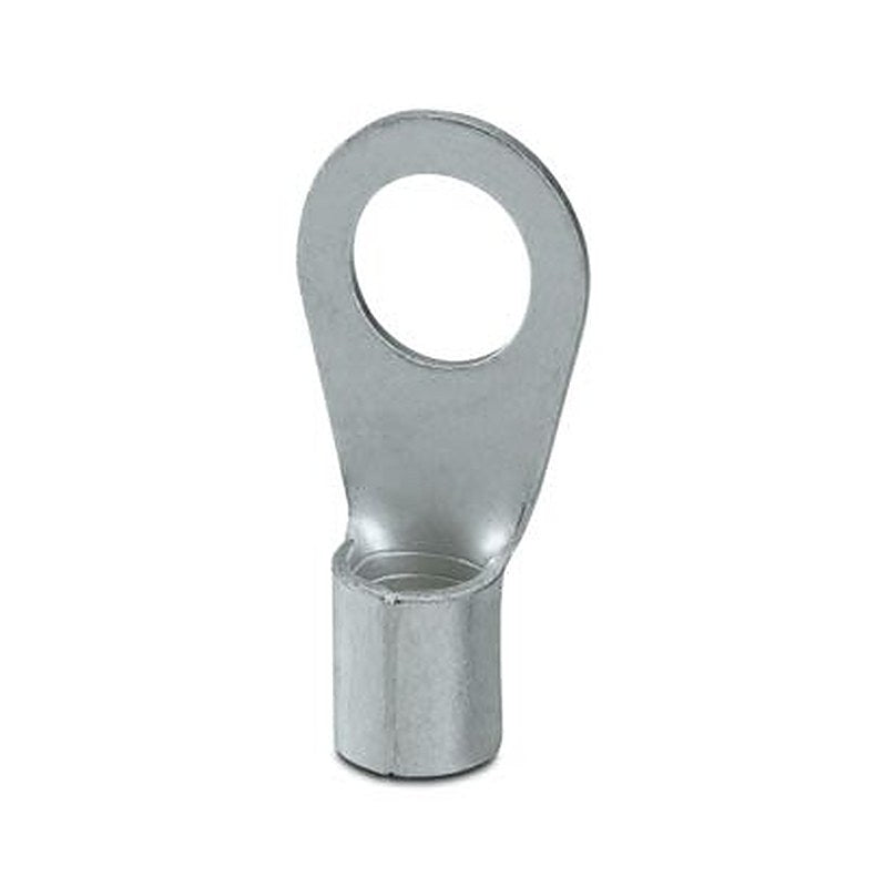 Phoenix Contact, C-RC Uninsulated Ring Terminal, M16 Stud Size 1 AWG 1 AWG Wire Size, Silver