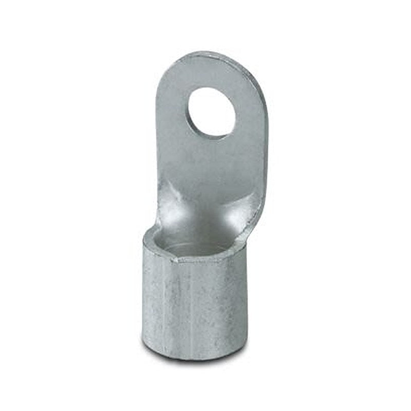 Phoenix Contact, C-RC Uninsulated Ring Terminal, M10 Stud Size 3 AWG 3 AWG Wire Size, Silver
