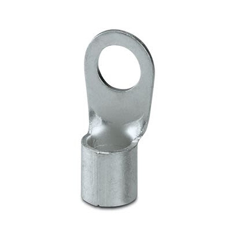 Phoenix Contact, C-RC 95/M16 Uninsulated Ring Terminal, M16 Stud Size 3 AWG 3 AWG Wire Size, Silver
