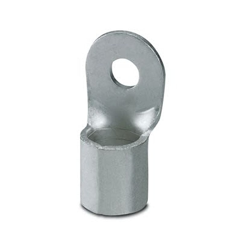 Phoenix Contact, C-RC Uninsulated Ring Terminal, M12 Stud Size 24 AWG 0 AWG Wire Size, Silver