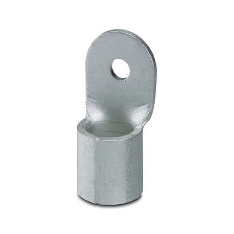 Phoenix Contact, C-RC Uninsulated Ring Terminal, M10 Stud Size 24 AWG 0 AWG Wire Size, Silver