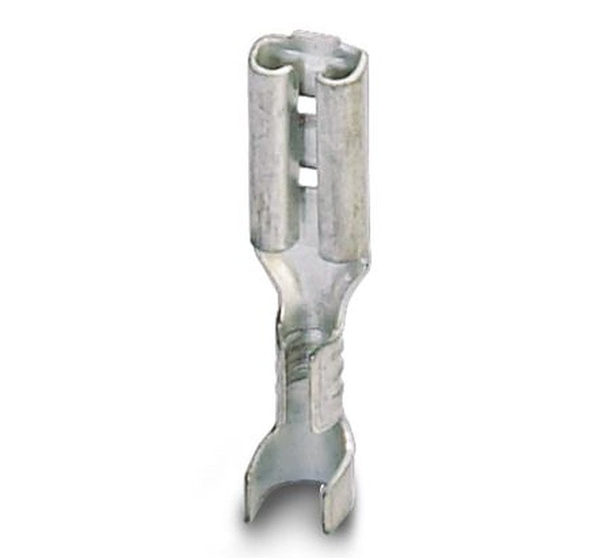 Phoenix Contact C-SCF 1/2.8X0.8 Silver Female Spade Connector, Crimp, 2.8 x 0.8 mm Tab Size