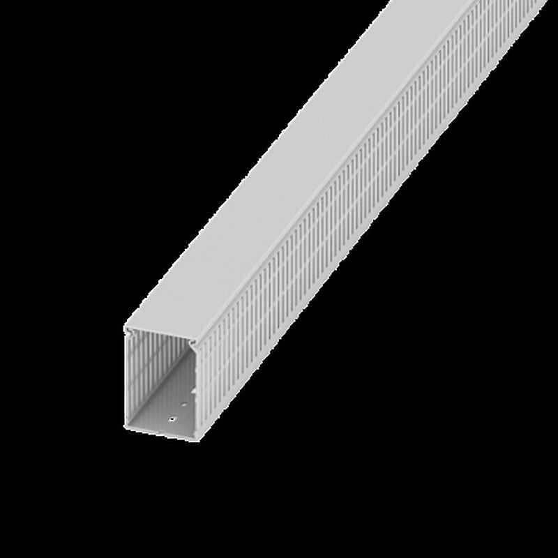 Phoenix Contact CD Grey - Open Slot, W40mm x D80 mm, L2000 mm, Polyvinyl Chloride