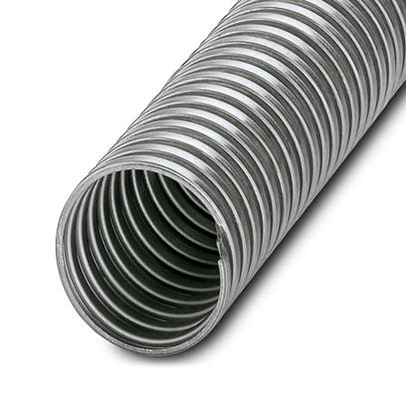 Phoenix Contact 10 m Silver Cable Cover in Stainless Steel, 40 mm ID