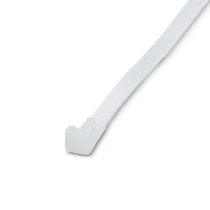 Phoenix Contact Cable Tie, Standard, 200 mm x 7.5mm, Clear Polyamide