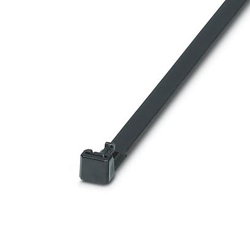 Phoenix Contact Cable Tie, Standard, 200 mm x 7.5mm, Black Polyamide