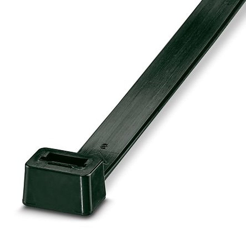 Phoenix Contact Cable Tie, Internal Teeth, 1 m x 12.6mm, Black Polyamide 66