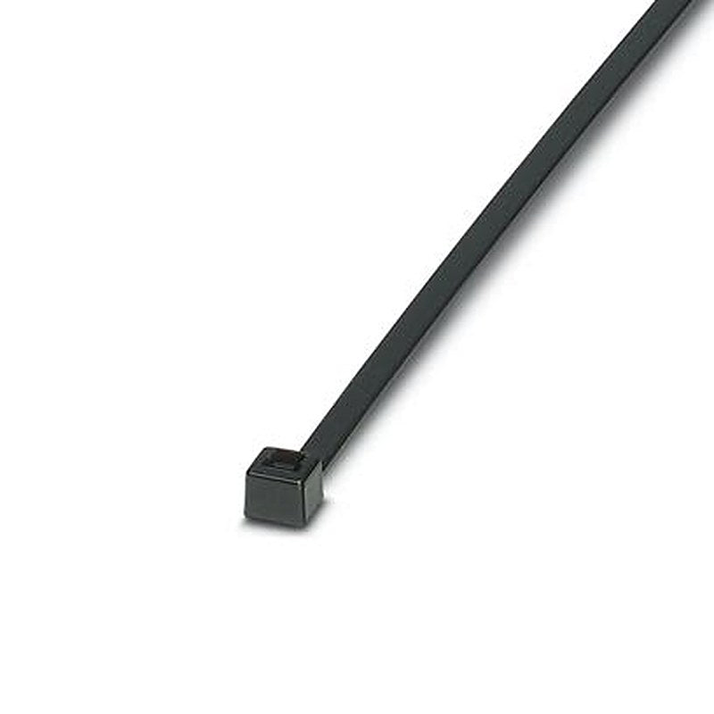 Phoenix Contact Cable Tie, Standard, 140 mm x 3.6mm, Black Polyamide