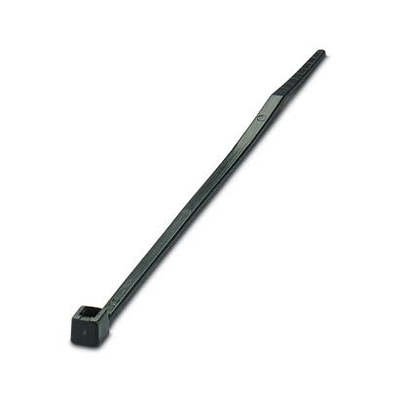 Phoenix Contact Cable Tie, Standard, 98 mm x 2.5mm, Black Polyamide