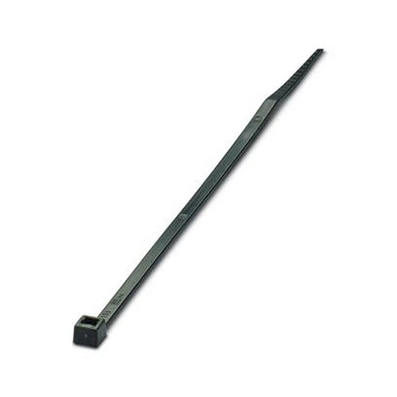 Phoenix Contact Cable Tie, Standard, 140 mm x 3.6mm, Black Polyamide