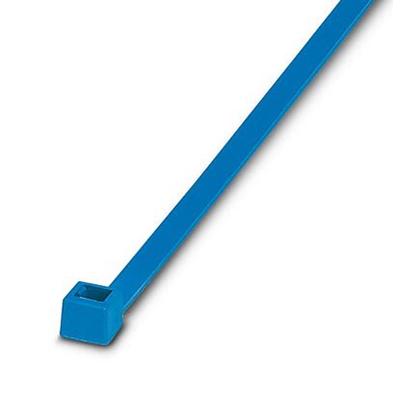 Phoenix Contact Cable Tie, Standard, 140 mm x 3.5mm, Blue Polyamide