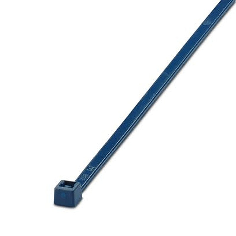 Phoenix Contact Cable Tie, Non-Releasable, 290 mm x 4.5mm, Blue Polyamide