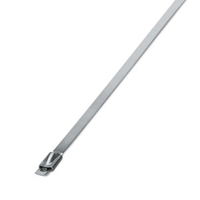 Phoenix Contact Cable Tie, Standard, 201 mm x 4.6mm, Silver Polyamide