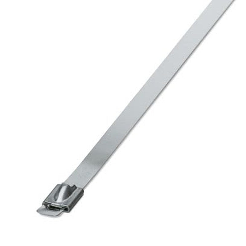 Phoenix Contact Cable Tie, Standard, 520 mm x 7.9mm, Silver Polyamide